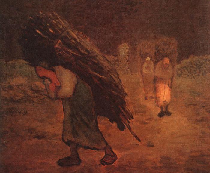 Jean Francois Millet Faggot Carriers china oil painting image